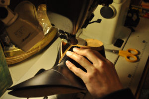 手作り靴教室・靴工房（東京）ワインハイムのストレートチップ